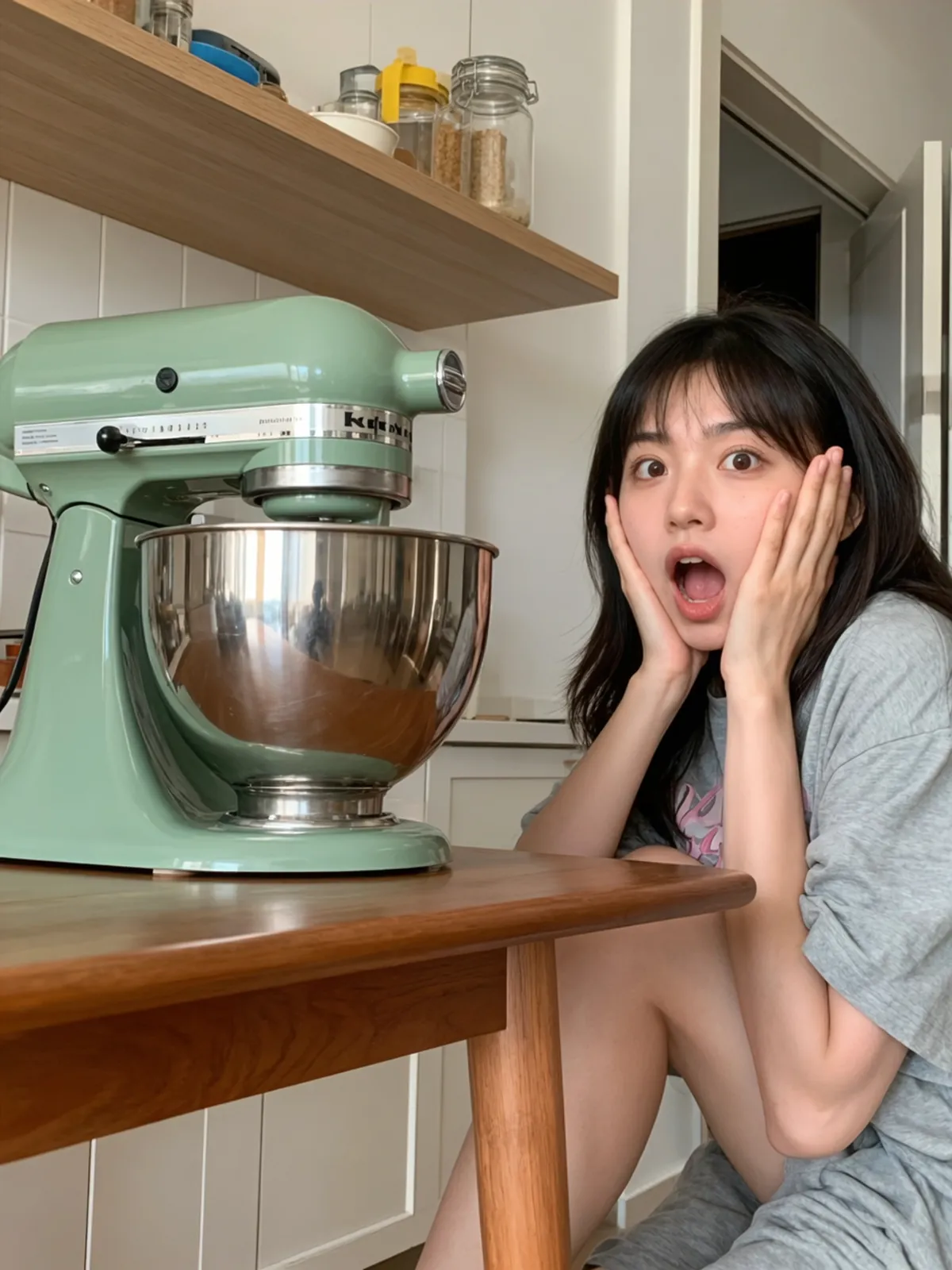 食材平铺